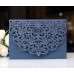 Bussiness Invitation Card With Envelope Wine Red Invitation Laser Cut Paper